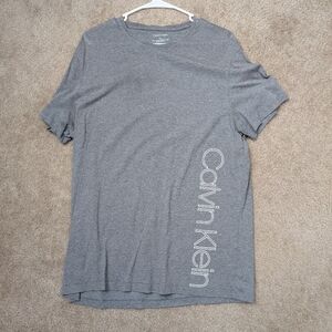 Calvin Klein Gray Logo Tee